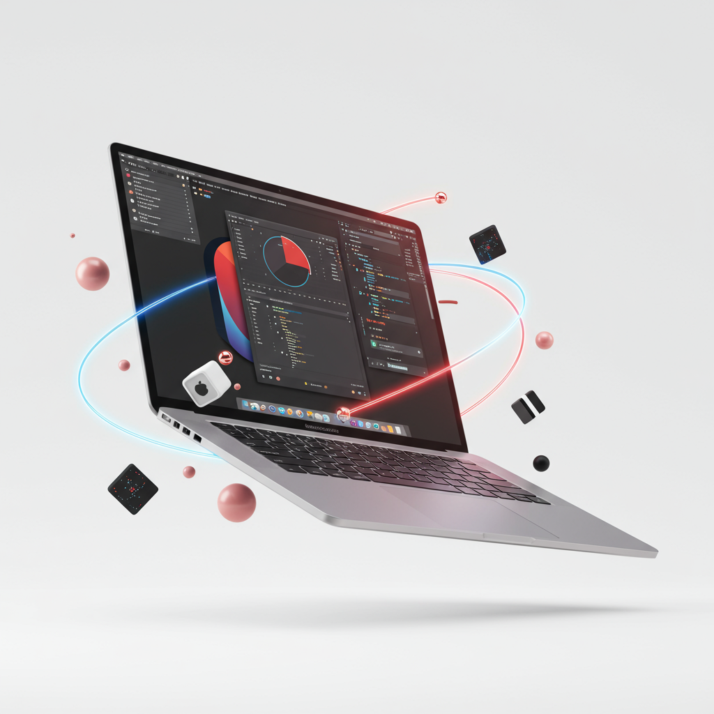 Modern Teknoloji İllüstrasyonu